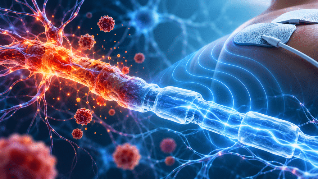 Relatyv High-Frequency Electrical Stimulation Attenuates